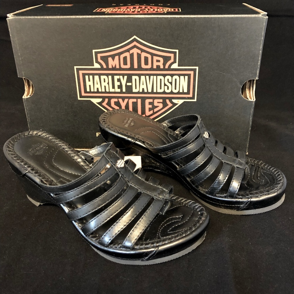 Leather Harley Davidson sandals